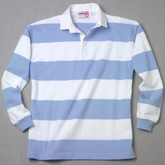 White Light Blue Rugby Shirt – number 8 rugby shirts